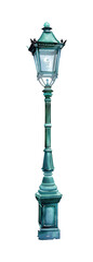 retro post lamp watercolor digital painting good quality
