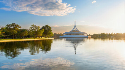 Suanluang RAMA IX (Rama 9 Royal Park), the largest Public Park and botanical garden in...