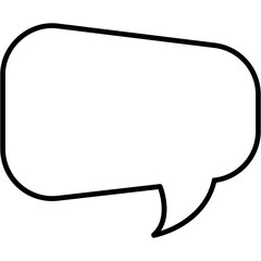 Fototapeta premium Speech Bubble Icon