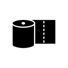 Toilet Tissue icon vector design templates simple and modern concept
