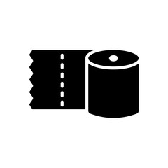 Toilet Tissue icon vector design templates simple and modern concept