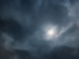 Obraz premium time lapse clouds