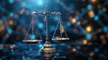 The scales of justice are a symbol of the law. They are often used to represent the impartiality of the legal system.