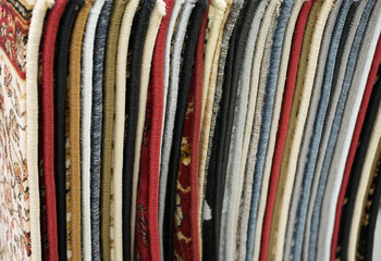  close up on stacking carpet for sale
