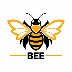 honey bee logo concept (6)