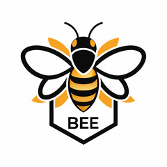 honey bee logo concept (12)