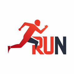 minimalist Running man logo (1)