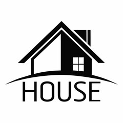 Modern House logo vector art illustration (7)