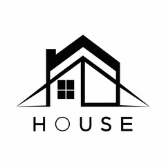 Modern House logo vector art illustration (15)