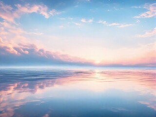 Fototapeta premium sunrise over the sea