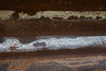 steel zinc rust background, abstract