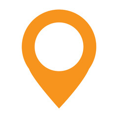 GPS map location icon