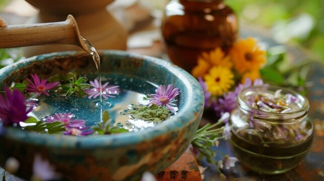 A holistic wellness center offering a variety of alternative therapies like acupuncture, herbal medicine, and reiki healing, holistic and nurturing