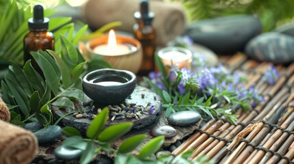 A holistic wellness center offering a variety of alternative therapies like acupuncture, herbal medicine, and reiki healing, holistic and nurturing