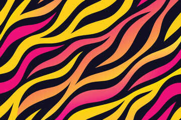 Trendy zebra skin pattern background vector. Animal fur, vector background for Fabric design, wrapping paper