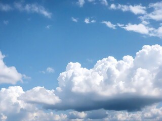 Fototapeta premium blue sky with clouds