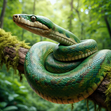 snake in the tree