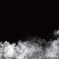 Adobe Illustrator white real clouds