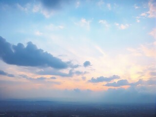 Obraz premium sun in the sky