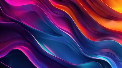 Abstract 3D background full color