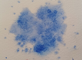 water color paint texture background from real painted photo