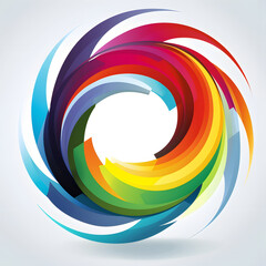 Obraz premium abstract background with circles