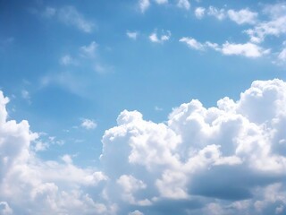 Fototapeta premium blue sky with clouds