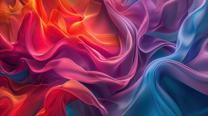 Abstract 3D background full color