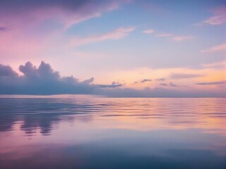 Fototapeta premium sunset over the sea