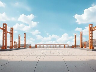 construction of the city