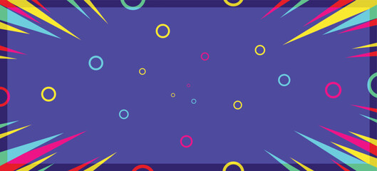 geometric colourful sports background banner poster vector design illustration for social media template design