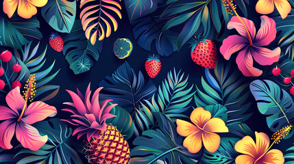 Summer vibe background