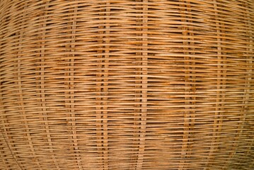Obraz premium wicker basket texture
