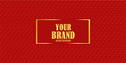 Modern red background design. Luxury creative line pattern in premium colors: red and gold. Formal vector layout for banner, business catalog, brochure template, poster
Vector Formats