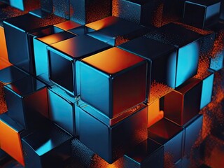 abstract cube background