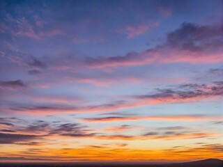 Obraz premium sunset in the sky