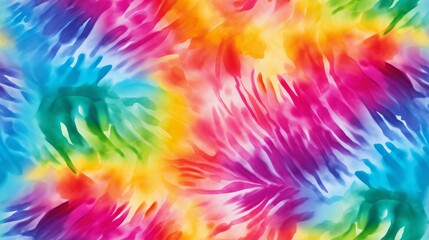 Seamless Pattern Tie Dye