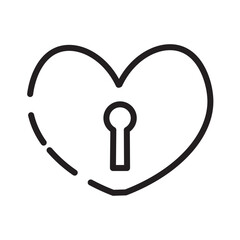 Bride Couple Dress Line Icon