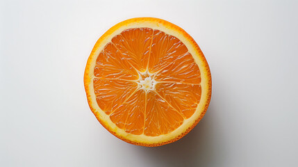 Orange isolated on white background, Fresh Fruit Food, juicy, the concept of healthy, Tasty raw whole sub-tropical fruits