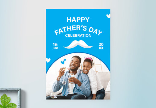 Father's Day Celebration Flyer 