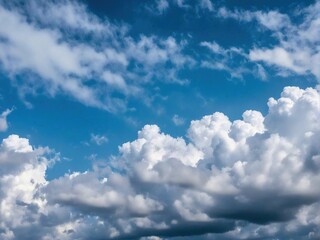Fototapeta premium blue sky with clouds