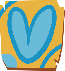 Papercut Letter Alphabet Vector V