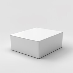 blank shipping box mockup