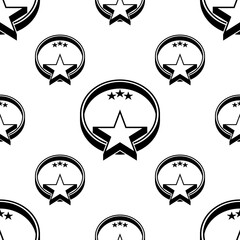 Star Icon Seamless Pattern M_2204004