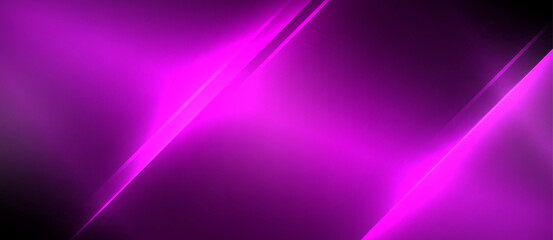 Fototapeta premium A vibrant purple background with splashes of violet, pink, magenta, and electric blue lines emanating from it. A stunning display of colorfulness and artistic graphics