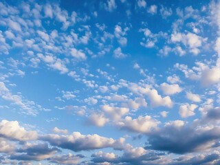 Obraz premium blue sky with clouds