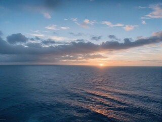 sunrise over the sea