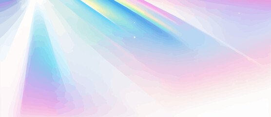 a rainbow colored background with a star burst