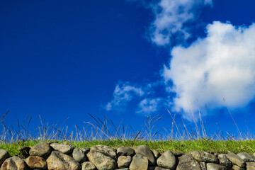 Blue Sky in hill