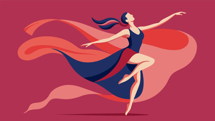 A photograph capturing the graceful movements of a dancer embodying the fluidity and strength of feminine energy..